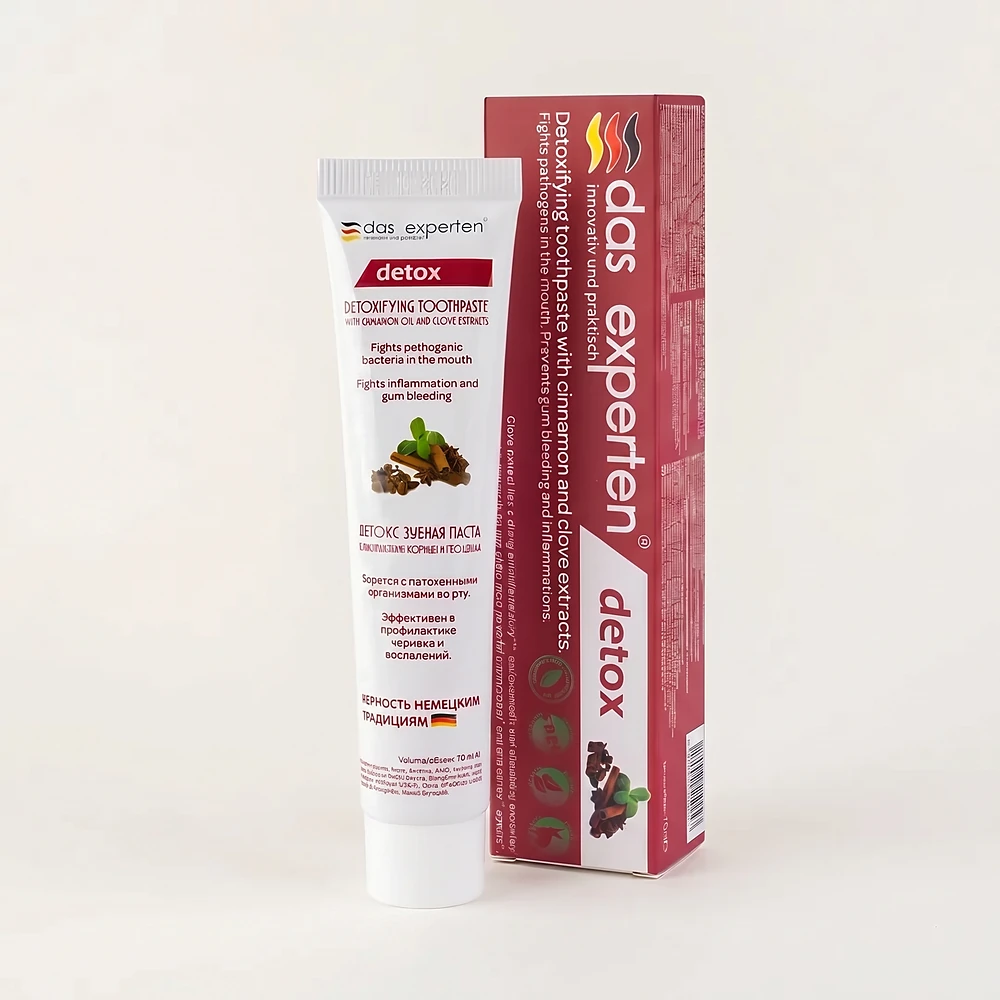 Das Experten DETOX cinnamon and clove toothpaste